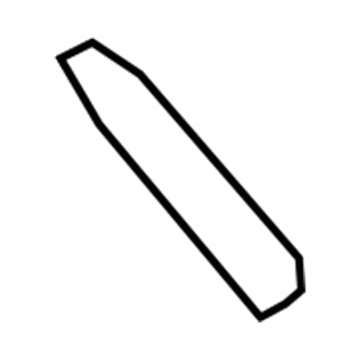86393-0U000 Hyundai Tape-Rear Door Frame Black Rear,RH Illustration 1 of 1