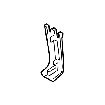 Hyundai 97171-D2000 Heater Core Cover 97171-D2000 Hyundai Heater Core Cover Illustration 1 of 1