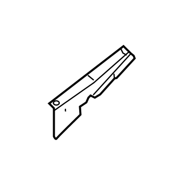 84159-D3000 Hyundai Cover-Fender Apron Upper,LH Illustration 1 of 1