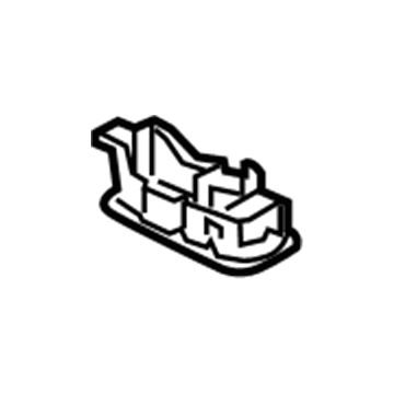 92891-3S000-OM Hyundai Vanity Lamp Assembly, Left Illustration 1 of 1