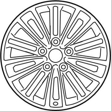 2019 Hyundai Kona Spare Wheel - 52910-J9200