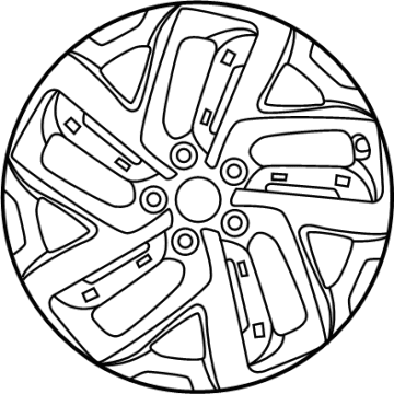 2019 Hyundai Kona Spare Wheel - 52910-J9500