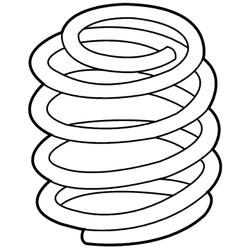 Hyundai Santa Fe Coil Springs - 54630-S2300