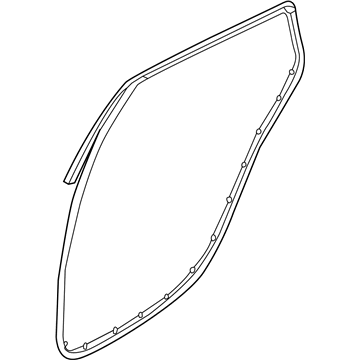 Hyundai Elantra GT Door Seal - 83130-A5000
