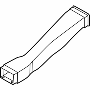 Hyundai 97010-BF000 DUCT ASSY-REAR A/VENT,NO.1 97010-BF000 Hyundai DUCT ASSY-REAR A/VENT,NO.1 Illustration 1 of 1