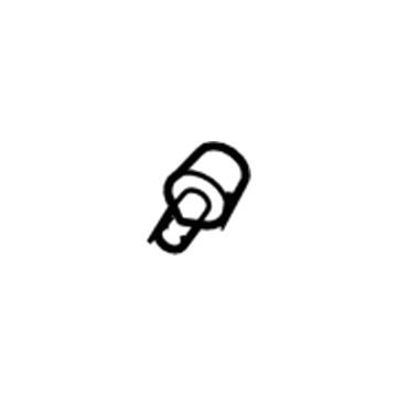 85868-4D000-TW Hyundai Cover-Rear Pillar Blanking RH Illustration 1 of 1
