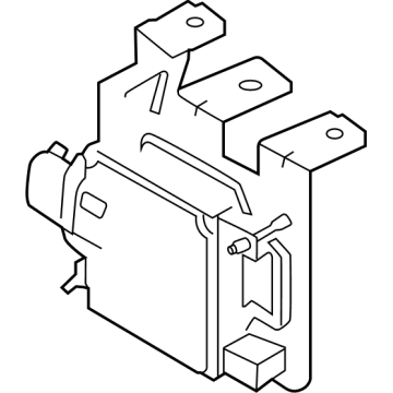 Hyundai 99110-N7100 Front Radar Unit Assembly 99110-N7100 Hyundai Front Radar Unit Assembly Illustration 1 of 1