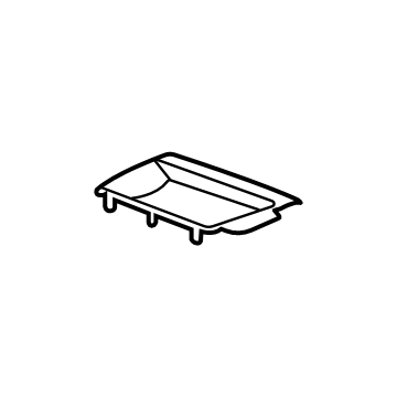 Hyundai 84775-L1000-NNB Cover Assembly-Head Up Display 84775-L1000-NNB Hyundai Cover Assembly-Head Up Display Illustration 1 of 1