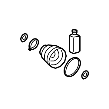 Hyundai 495L6-S9430 DAMPER KIT,LH 495L6-S9430 Hyundai DAMPER KIT,LH Illustration 1 of 1