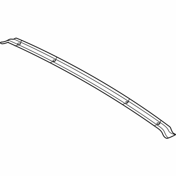 Hyundai 67172-KL000 RAIL-ROOF CTR NO.4 67172-KL000 Hyundai RAIL-ROOF CTR NO.4 Illustration 1 of 1