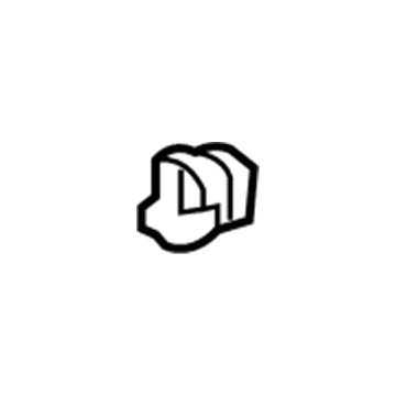 56530-H8000 Hyundai Rack Support Yoke Assembly Illustration 1 of 1