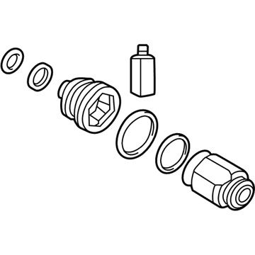 Hyundai Santa Fe CV Joint - 49582-C6280