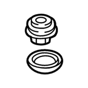 25336-2P200 Hyundai Radiator Mounting Insulator Lower Illustration 1 of 1