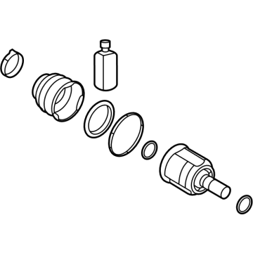 2025 Hyundai Sonata CV Joint - 496A3-L8000