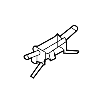 Hyundai 87236-L1000 Clip Roof Moulding 87236-L1000 Hyundai Clip Roof Moulding Illustration 1 of 1
