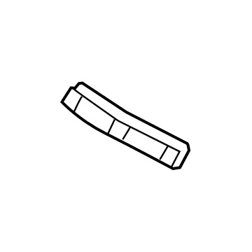 Hyundai 86158-D3000 Cover-Cowl Under 86158-D3000 Hyundai Cover-Cowl Under Illustration 1 of 1