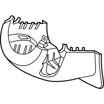 Hyundai 84852-N9AC0-NNB Shroud - Steering Column Lower 84852-N9AC0-NNB Hyundai Shroud - Steering Column Lower Illustration 1 of 1