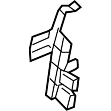Hyundai 82484-D3000 Retainer-Front Door Latch LH 82484-D3000 Hyundai Retainer-Front Door Latch LH Illustration 1 of 1