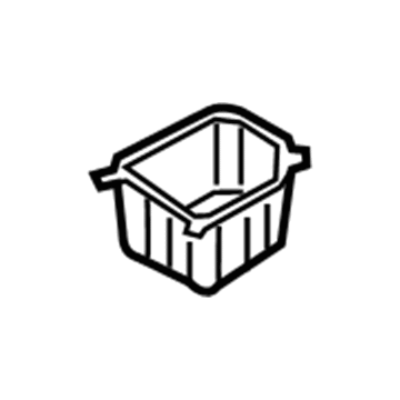 Hyundai 84632-G7000-4X Floor Console Tray 84632-G7000-4X Hyundai Floor Console Tray Illustration 1 of 1