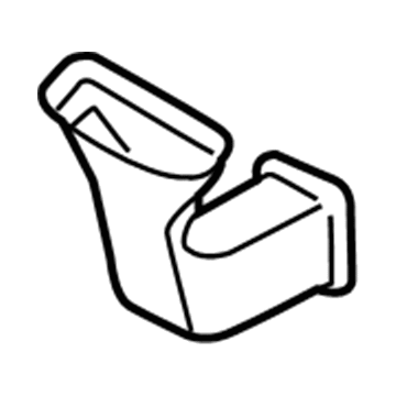 97020-G7000 Hyundai Duct Assembly-Rear Air Ventilator,No.2 Illustration 1 of 1