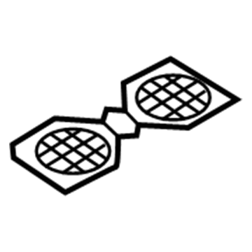 84623-G7000-4X Hyundai Mat-Cup Holder Illustration 1 of 1