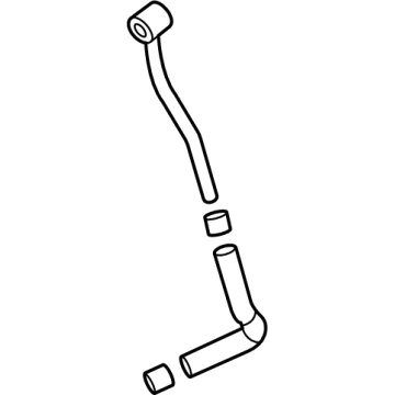 Hyundai 28260-2S300 Pipe & Hose Assembly-T/C Water DRA 28260-2S300 Hyundai Pipe & Hose Assembly-T/C Water DRA Illustration 1 of 1