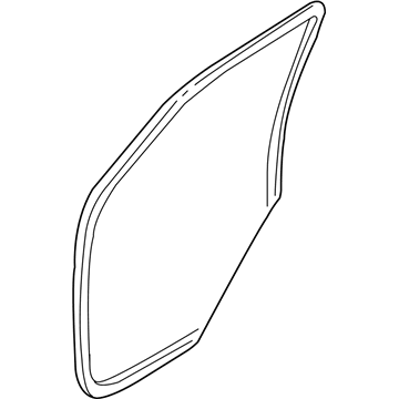 Hyundai 82130-4D000 Front Door Side Weatherstrip Assembly Left Hand 82130-4D000 Hyundai Front Door Side Weatherstrip Assembly Left Hand Illustration 1 of 1