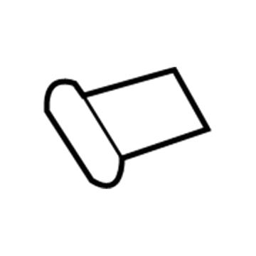 Hyundai 87233-F2000 Piece-Roof Garnish End Front,LH 87233-F2000 Hyundai Piece-Roof Garnish End Front,LH Illustration 1 of 1