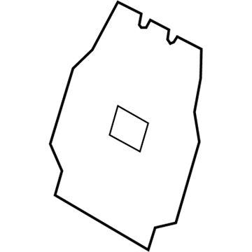 Hyundai 88345-H9000 Cover-Front Back Anti Noise 88345-H9000 Hyundai Cover-Front Back Anti Noise Illustration 1 of 1