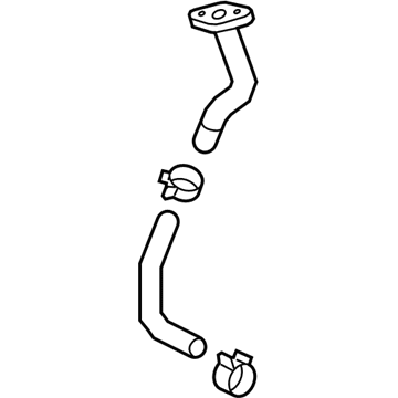 Hyundai 28245-2C600 Pipe-Oil Turbocharger 28245-2C600 Hyundai Pipe-Oil Turbocharger Illustration 1 of 1