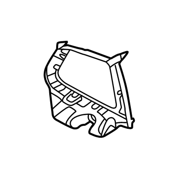 Hyundai 865C1-CW500-CA MOULDING-BUMPER,LOWER,LH 865C1-CW500-CA Hyundai MOULDING-BUMPER,LOWER,LH Illustration 1 of 1