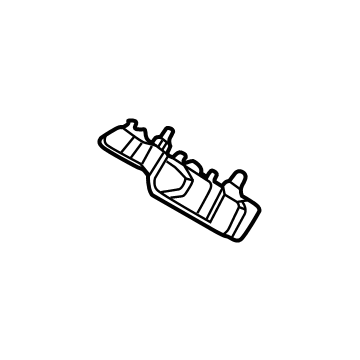 Hyundai 86552-CW500 Front Bumper Side Bracket Right Hand 86552-CW500 Hyundai Front Bumper Side Bracket Right Hand Illustration 1 of 1