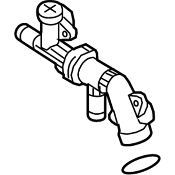 25630-D3000 Hyundai Water Valve-Warmer Illustration 1 of 1