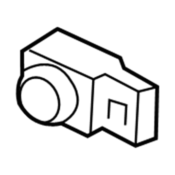 Hyundai 95720-B8300-M8S Ultrasonic Sensor Assembly-P.A.S 95720-B8300-M8S Hyundai Ultrasonic Sensor Assembly-P.A.S Illustration 1 of 1