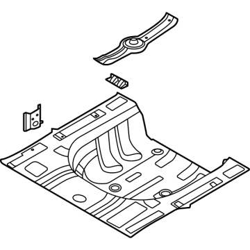 2024 Hyundai Sonata Floor Pan - 65530-L1000