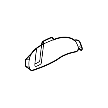 85738-KL000-NNB Hyundai COVER-LUGGAGE SIDE,LH Illustration 1 of 1