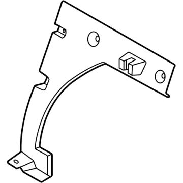 Hyundai 85788-KL000-NNB TRIM-PARTITION SIDE RH 85788-KL000-NNB Hyundai TRIM-PARTITION SIDE RH Illustration 1 of 1