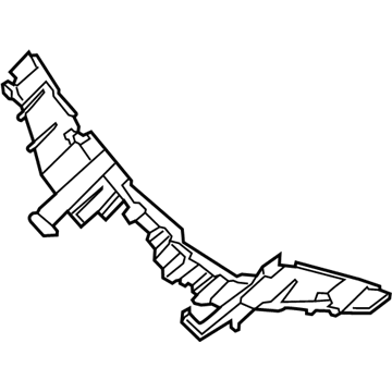 Hyundai 56171-C2800 Bezel-Inner 56171-C2800 Hyundai Bezel-Inner Illustration 1 of 1