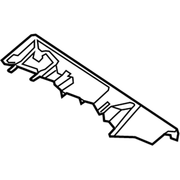 Hyundai 56171-C2900-ZL5 Bezel-Outer 56171-C2900-ZL5 Hyundai Bezel-Outer Illustration 1 of 1