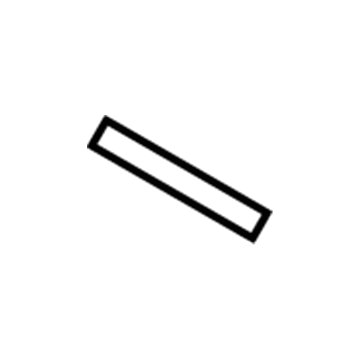 Hyundai 87220-1C000 Pad-Rear Spoiler 87220-1C000 Hyundai Pad-Rear Spoiler Illustration 1 of 1