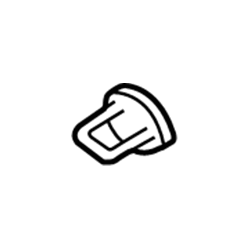 89780-2C000 Hyundai Striker Assembly-Rear Seat Back,LH Illustration 1 of 1