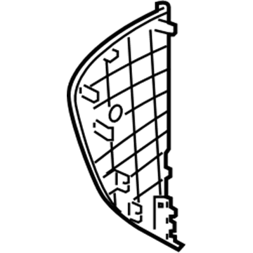 Hyundai 84730-G3200-TRY Panel Assembly-Crash Pad Upper Driver Side 84730-G3200-TRY Hyundai Panel Assembly-Crash Pad Upper Driver Side Illustration 1 of 1