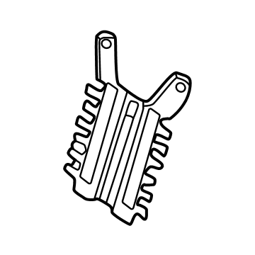 Hyundai 88324-L1000 LUMBAR Assembly-Front Seat Back,LH 88324-L1000 Hyundai LUMBAR Assembly-Front Seat Back,LH Illustration 1 of 1