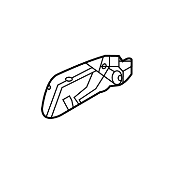 Hyundai 89287-CW000-NNB GARNISH-RR Cushion,RH Lever 89287-CW000-NNB Hyundai GARNISH-RR Cushion,RH Lever Illustration 1 of 1