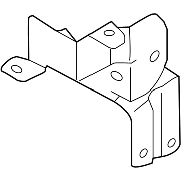58960-2W800 Hyundai Hydraulic Module Bracket Illustration 1 of 1