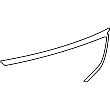 Hyundai 92181-G2000 Headlamp Strip Left Hand 92181-G2000 Hyundai Headlamp Strip Left Hand Illustration 1 of 1