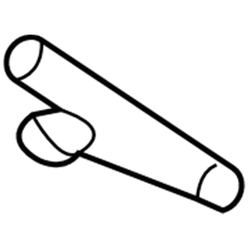 Hyundai 87765-3M000 Deflector-Rear,LH 87765-3M000 Hyundai Deflector-Rear,LH Illustration 1 of 1