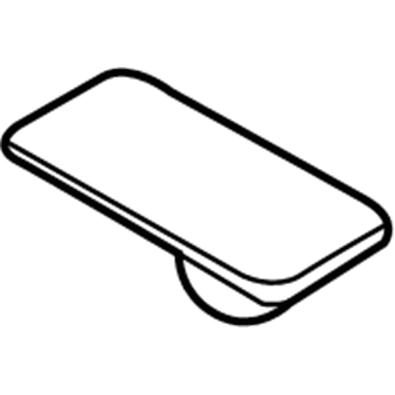 Hyundai 86115-M6000 STOPPER-Glass 86115-M6000 Hyundai STOPPER-Glass Illustration 1 of 1