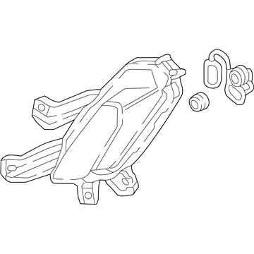 92208-G3101 Hyundai Day Running Light Lamp Assembly Right Hand Illustration 1 of 1
