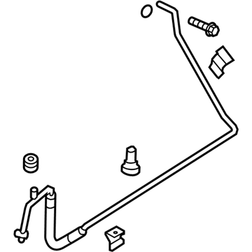 2009 Hyundai Genesis Coupe A/C Hose - 97770-2M000